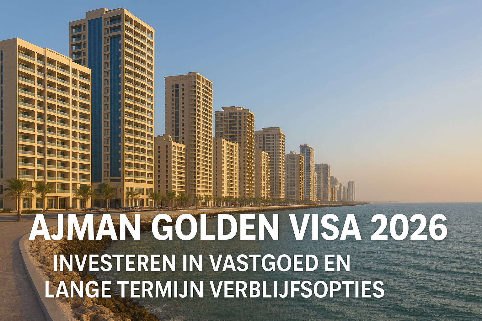 Ajman Golden Visa 2026: Investeren in Vastgoed en Lange Termijn Verblijfsopties projectimpressie Dubai vastgoed
