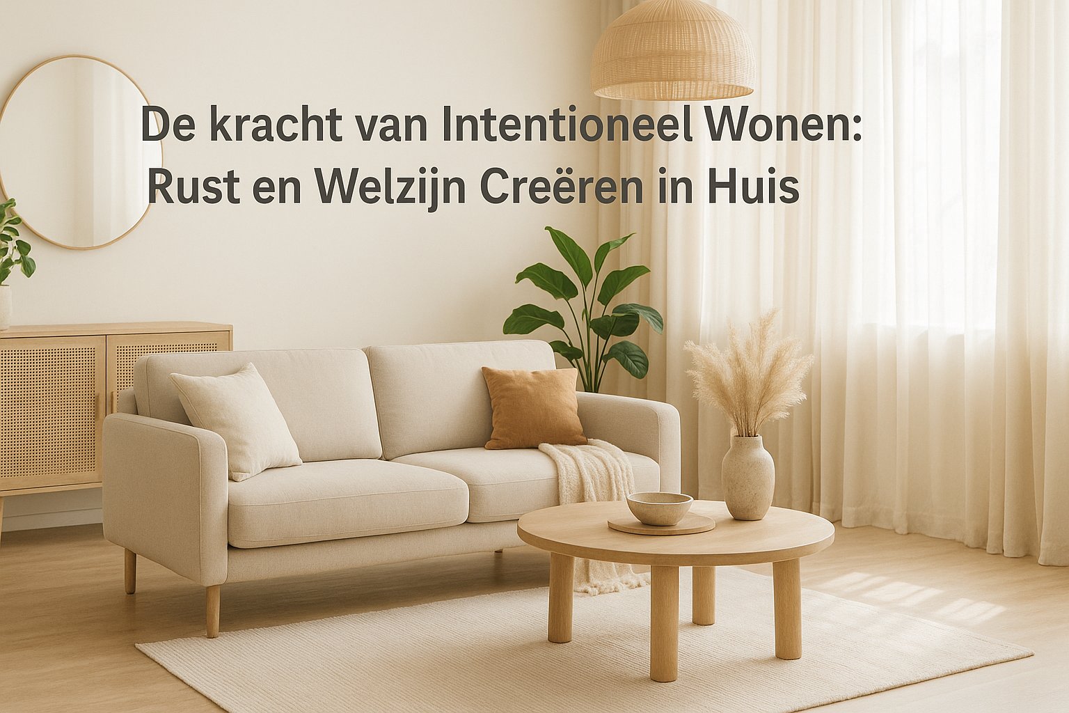 De kracht van Intentioneel Wonen: Rust en Welzijn Creëren in Huis projectimpressie Dubai vastgoed