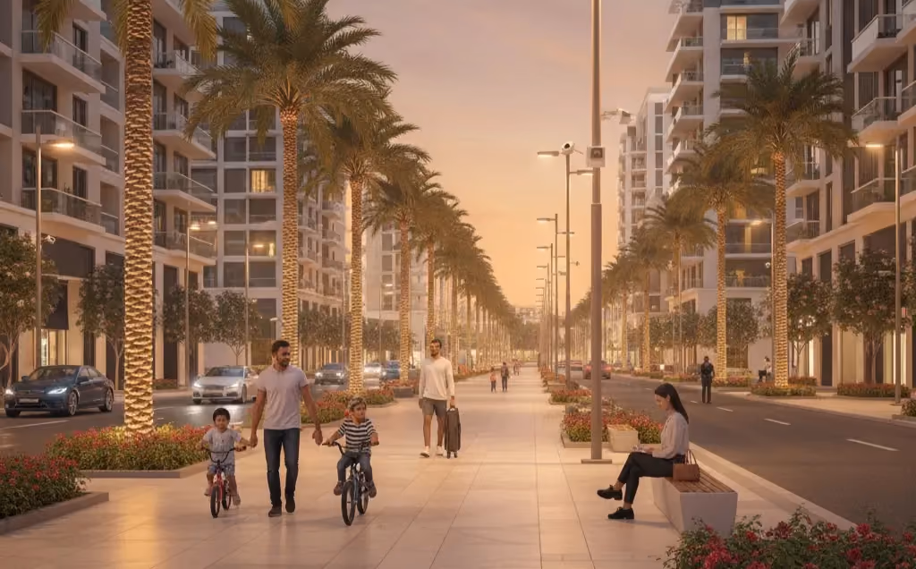 Dubai: Waarom het de veiligste plek is voor je vastgoedinvestering en levensstijl projectimpressie Dubai vastgoed