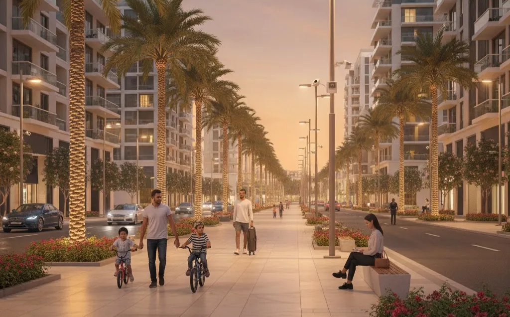 Dubai: Waarom het de veiligste plek is voor je vastgoedinvestering en levensstijl projectimpressie Dubai vastgoed