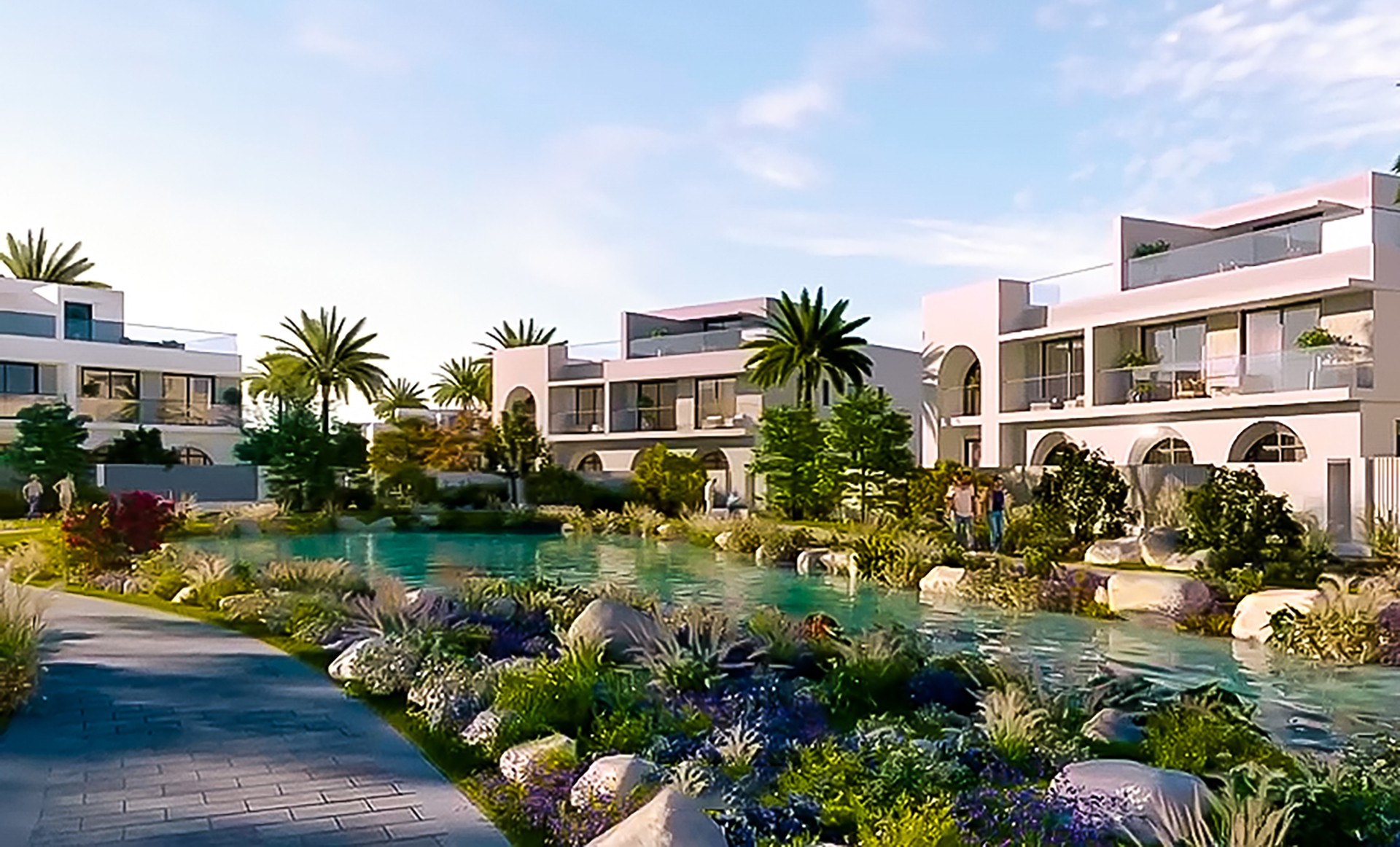 The Valley Dubai locatie banner Dubai vastgoed