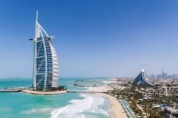 Jumeirah locatie afbeelding Dubai vastgoed