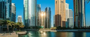 Jumeirah Lake Towers (JLT) locatie banner Dubai vastgoed