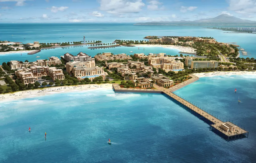 Marjan Islands locatie banner Dubai vastgoed
