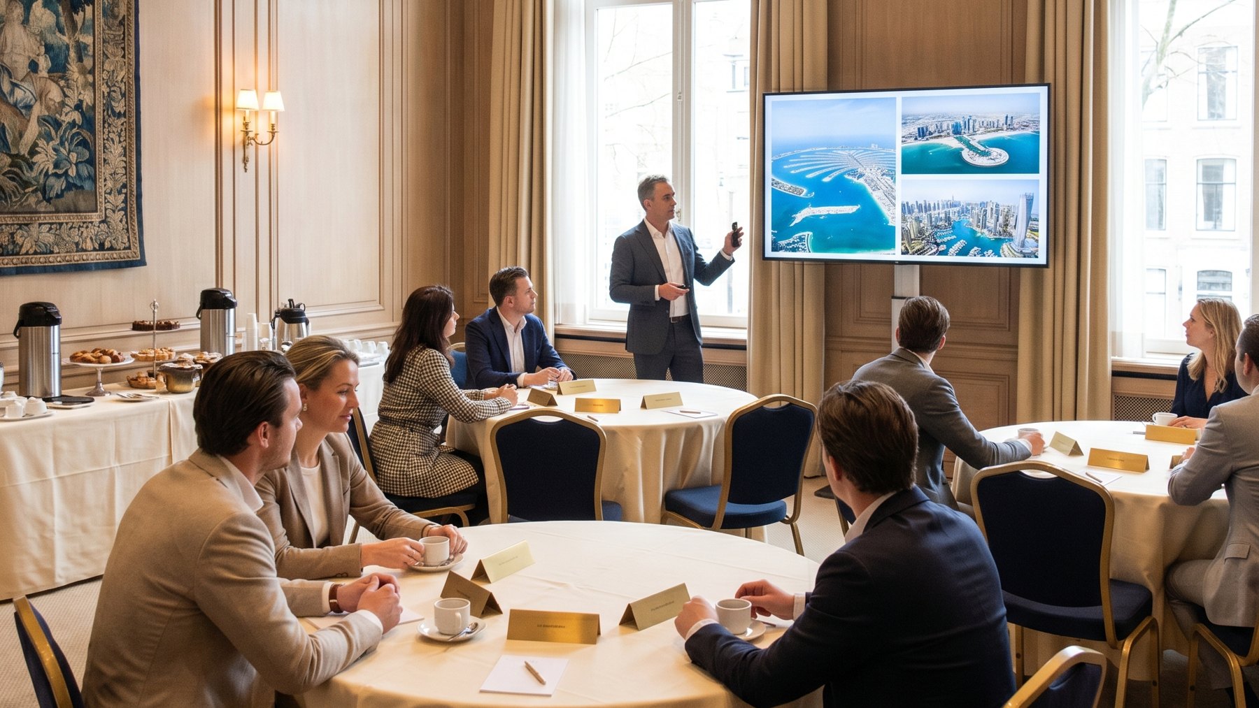Dubai vastgoed masterclass in Utrecht met advies over rendement en betaalplannen