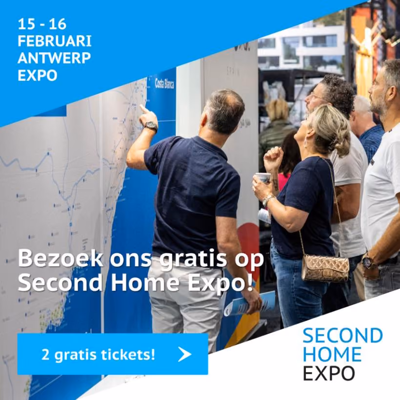 Second Home Beurs Antwerpen 2026 event van Dubai-Property.nl