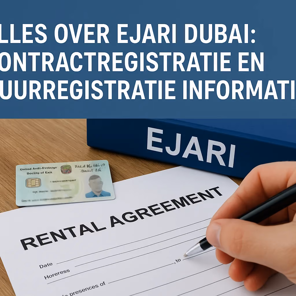 Alles over Ejari Dubai: Contractregistratie en Huurregistratie Informatie