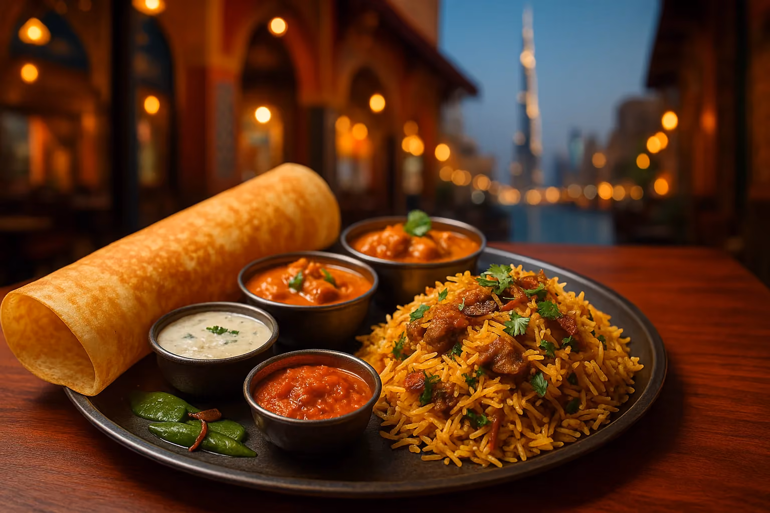 Ontdek de Authentieke Smaken van Indiase Restaurants in Dubai