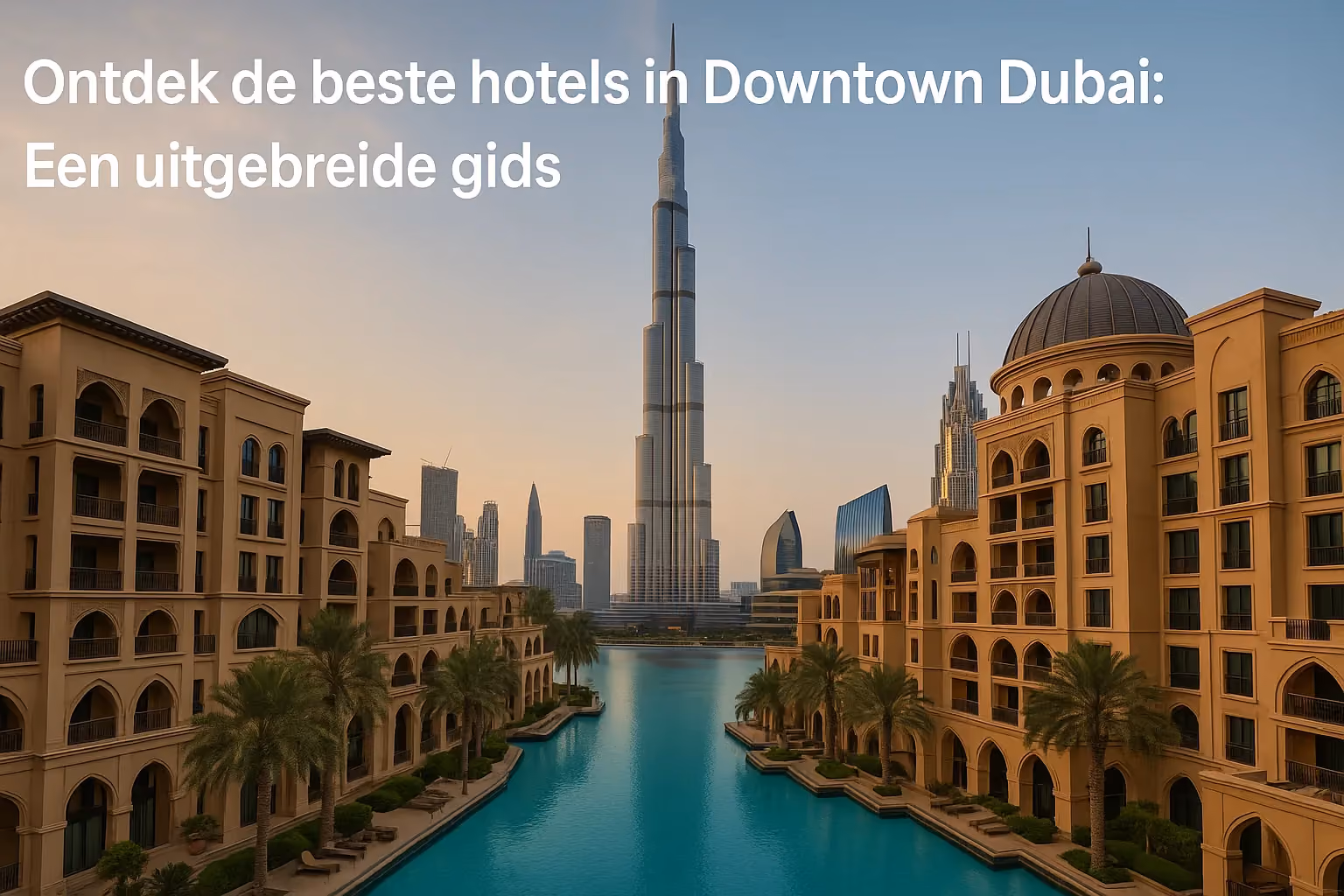 Ontdek de beste hotels in Downtown Dubai: Een uitgebreide gids