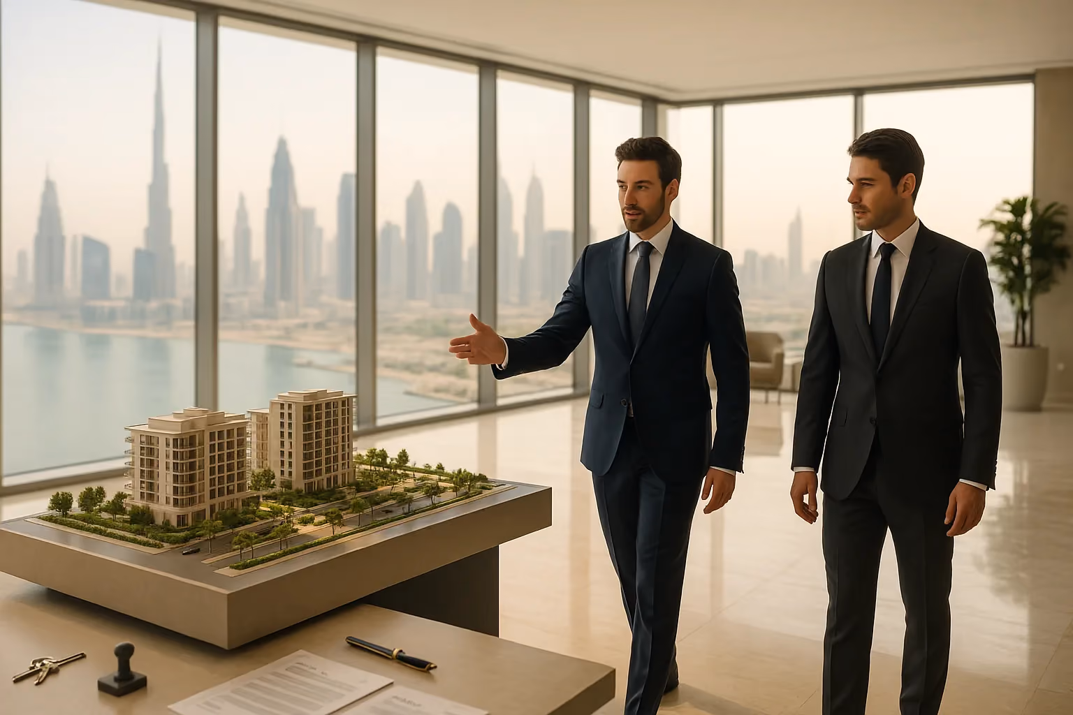 Wat houdt form A, B en F in bij een secondary market Transactie in Dubai?