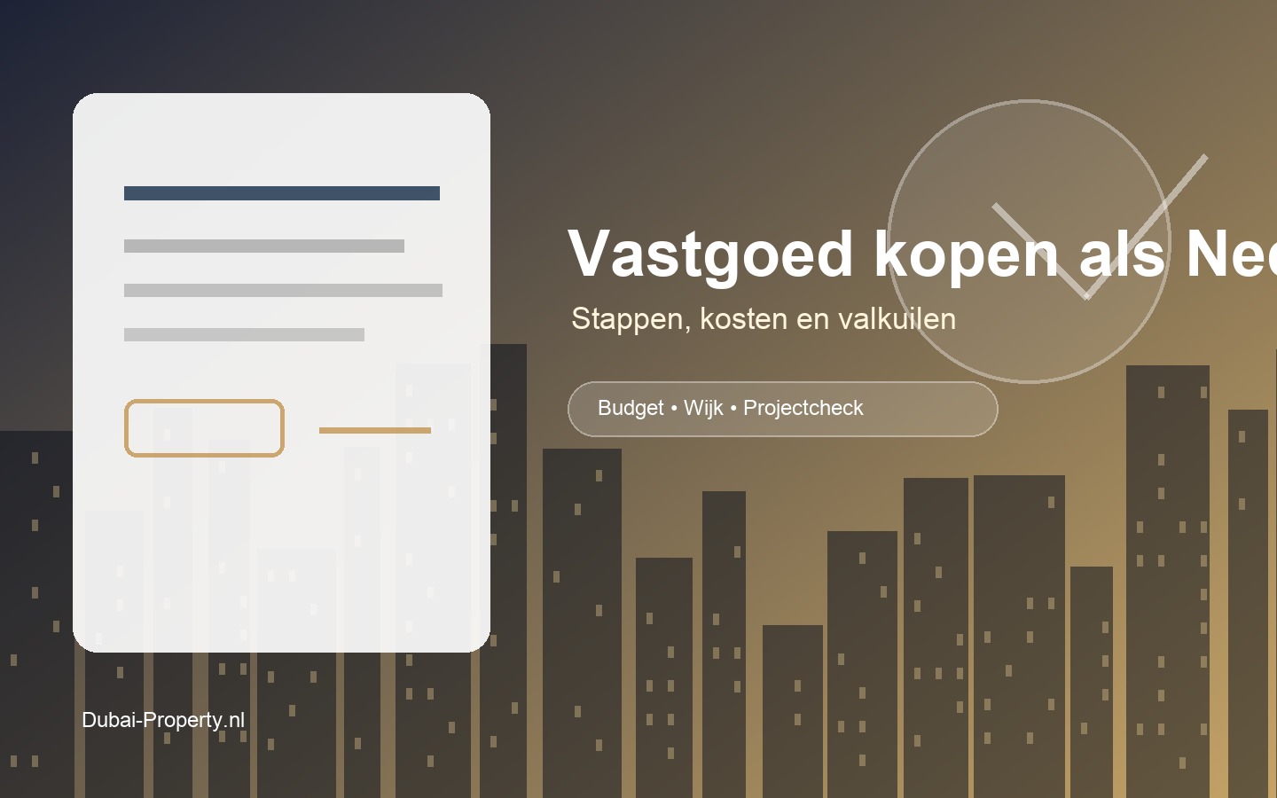 Nederlandse kopers bekijken Dubai vastgoed tijdens aankoopadvies