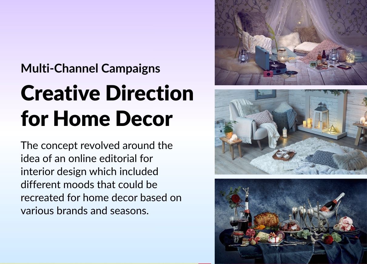 Creative Direction - Home Decor