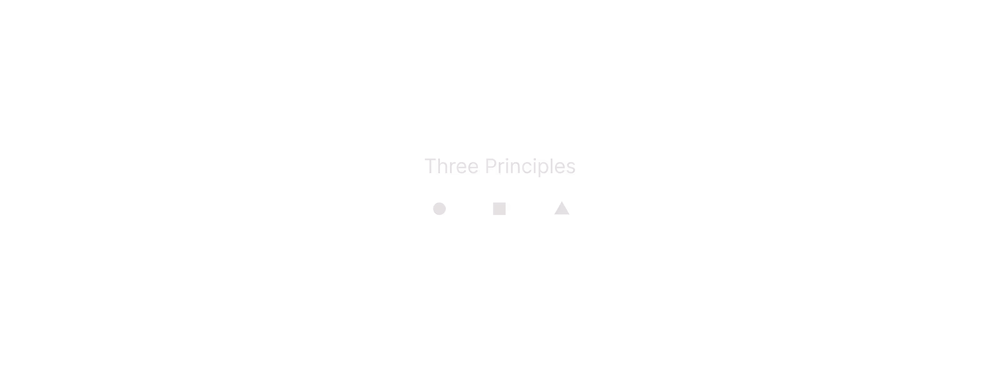 Three Principles of Agent Driven Development