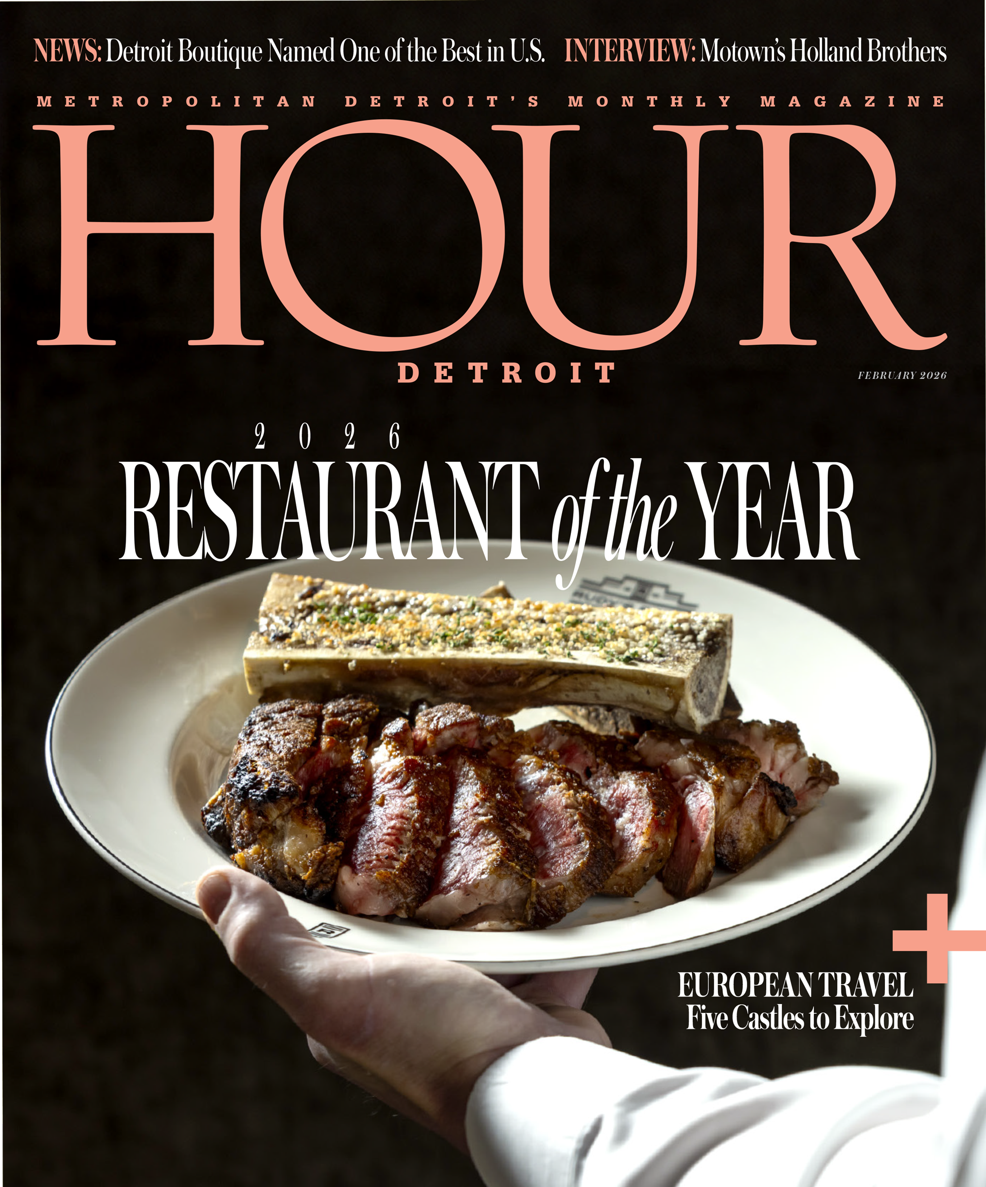 Hour Magazine Cover Highlight Rudy's Prime - Restaurant Of The Year