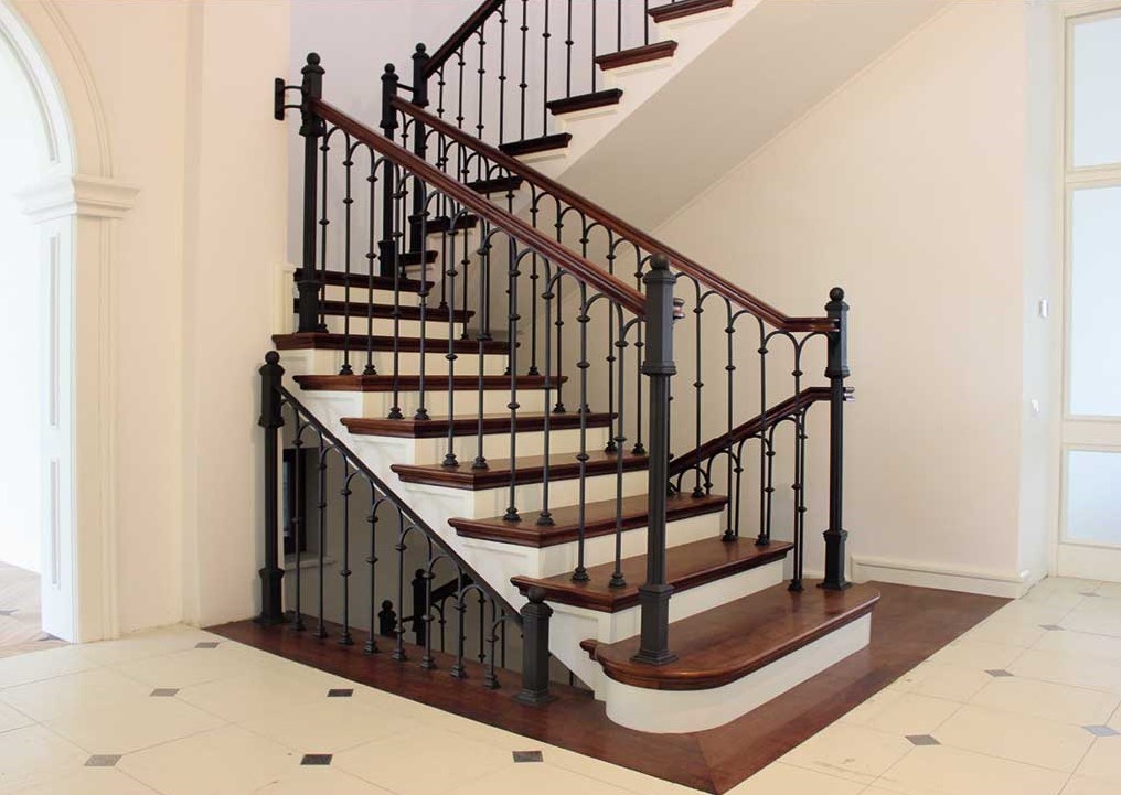 metal handrails