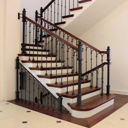 metal handrails