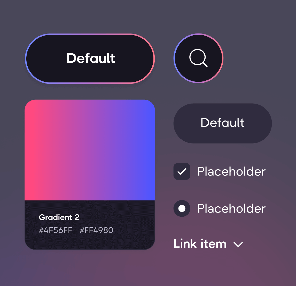 Styles And Components - Dark X Webflow Template