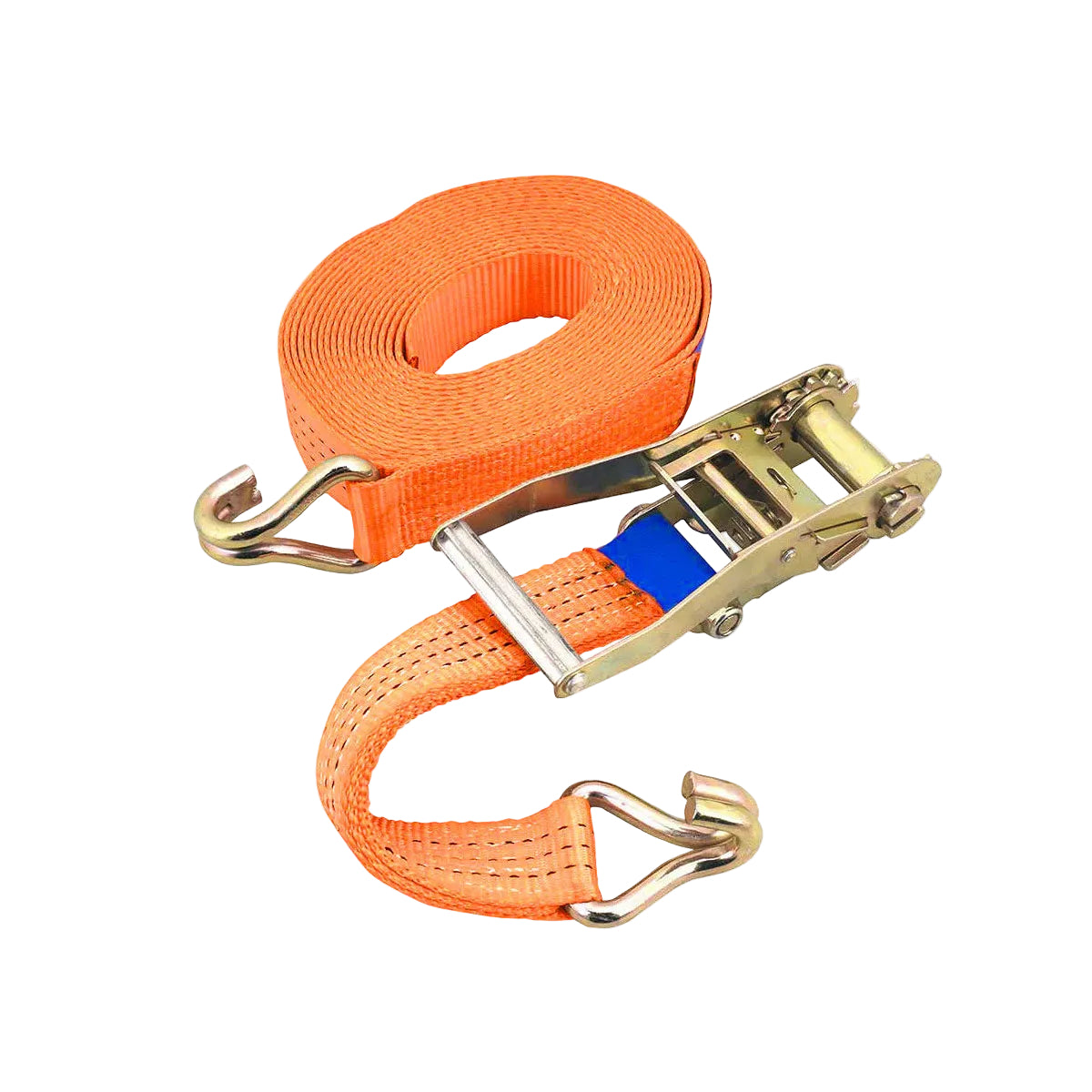 LC2500daN 50mm x 10m Orange Ratchet Strap with Claw Hook
