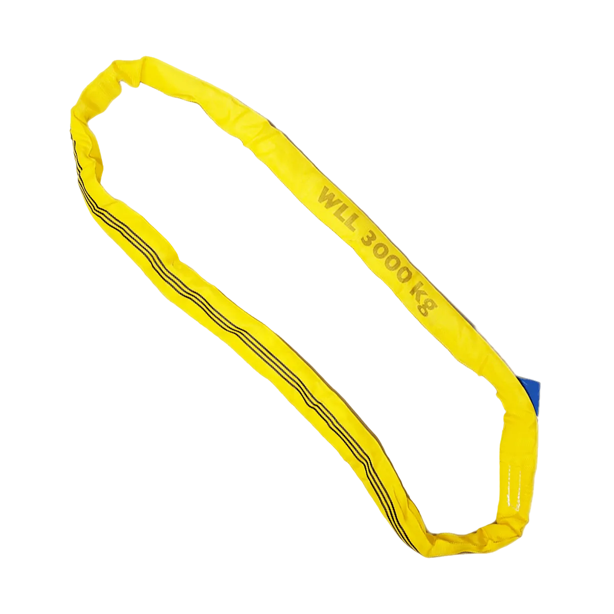 3 Tonne Round Endless Lifting Sling 3000kg - Yellow