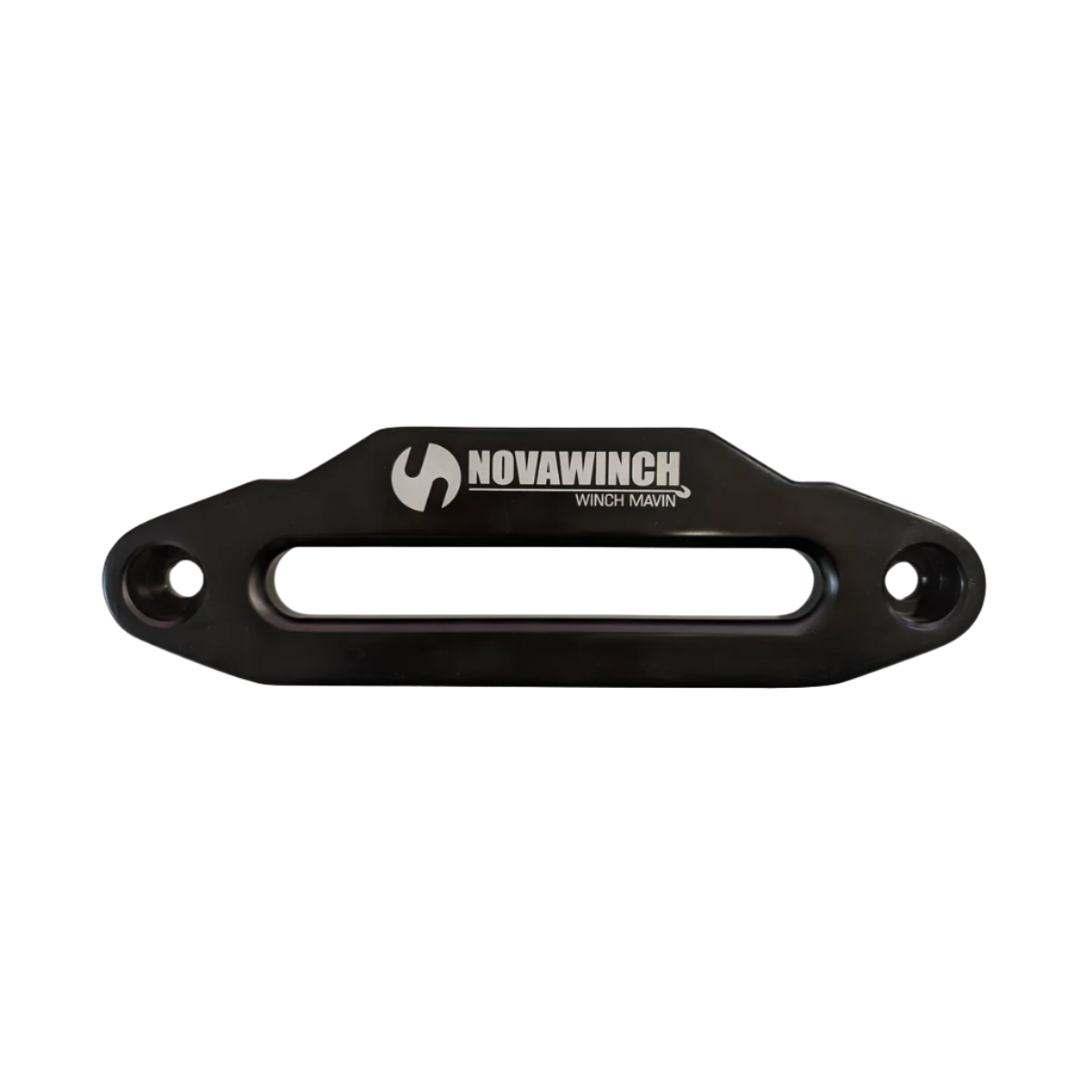 254mm Black Aluminium Winch Hawse Fairlead For Synthetic Rope