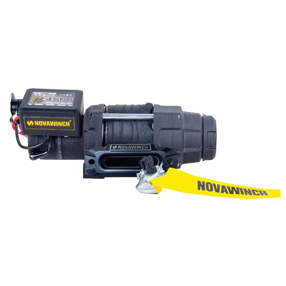 SUPER B2500 2,500lb (1.1T) 12V ATV Winch – 12m Synthetic Rope