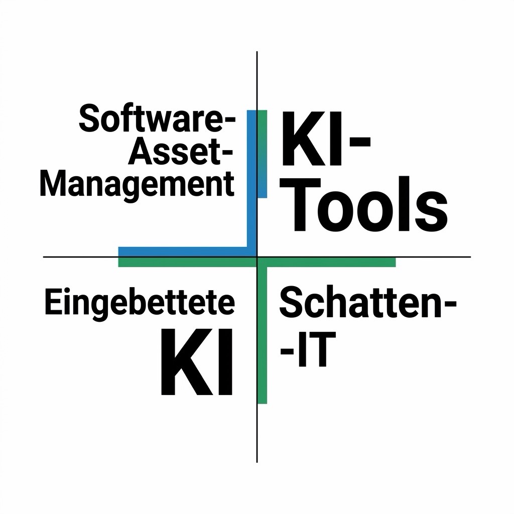 KI-Systeme identifizieren: Software Asset Management, KI-Tools, eingebettete KI, Schatten KI