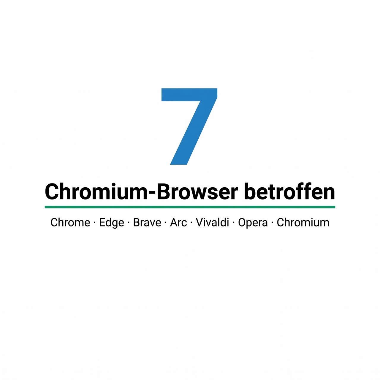 7 Browser betroffen