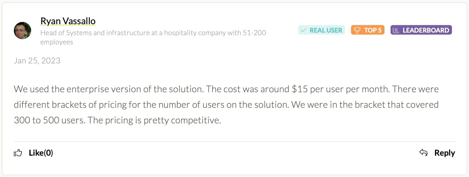 JumpCloud Enterprise Pricing