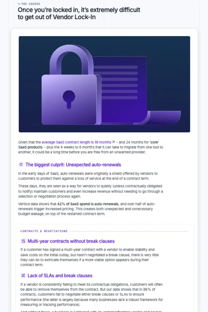 How to Avoid Vendor Lock-In
