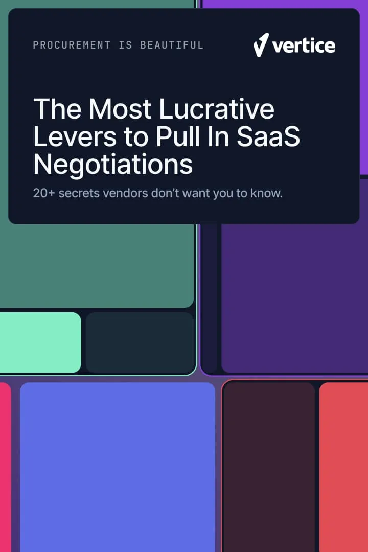 The Most Lucrative Levers to Pull in SaaS Negotiations