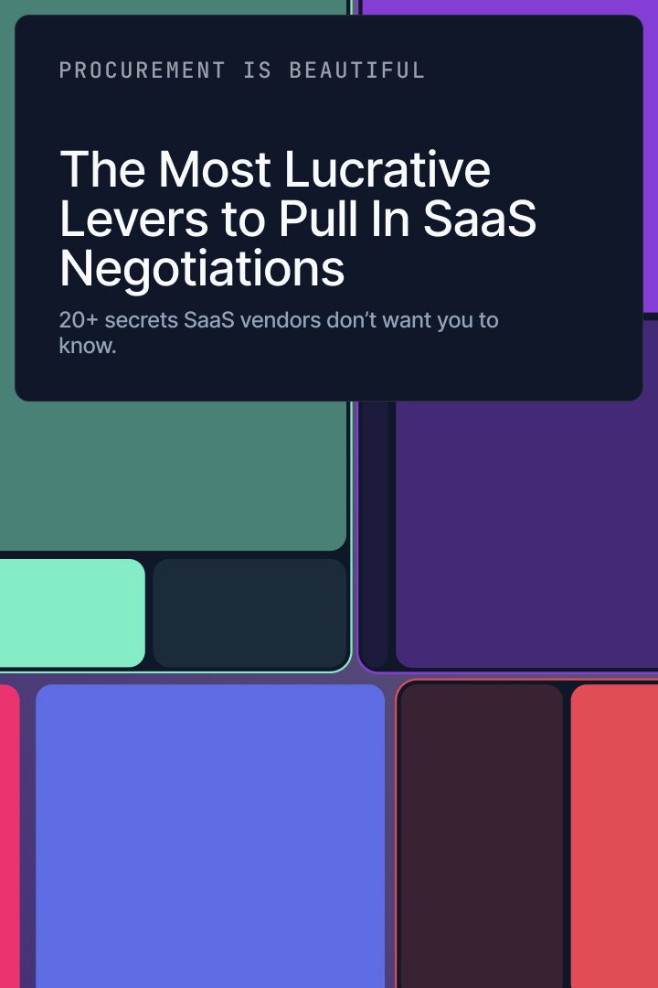 The Most Lucrative Levers to Pull in SaaS Negotiations