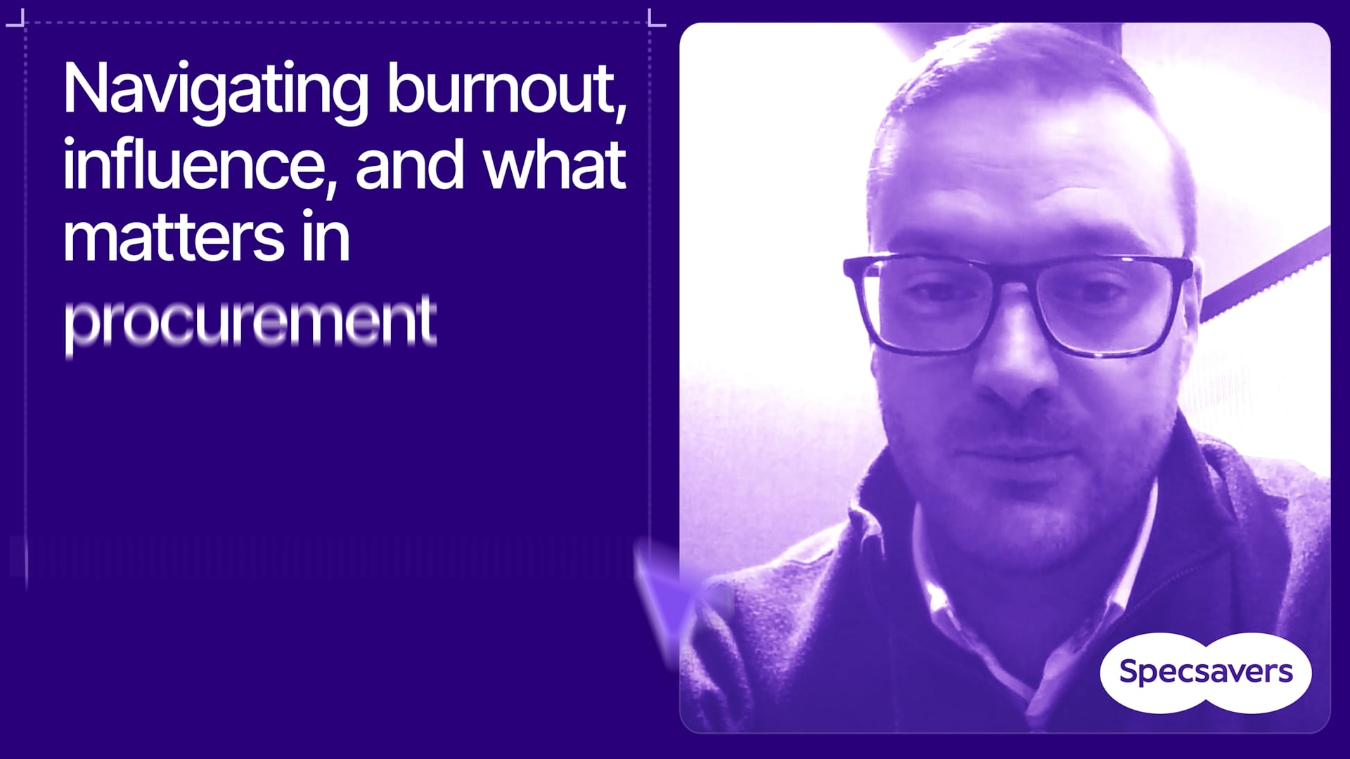 Navigating burnout, influence, and what really matters in procurement
