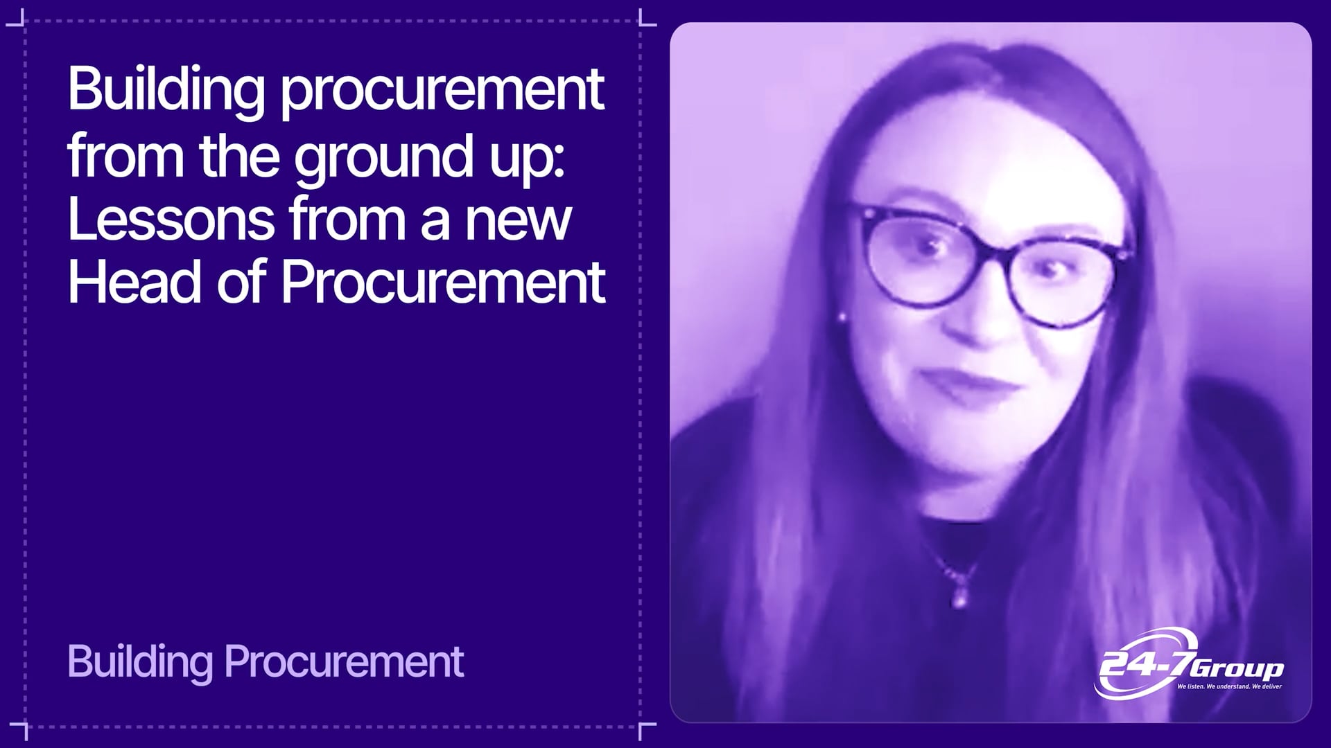 Building procurement from the ground up: Lessons from a new Head of Procurement