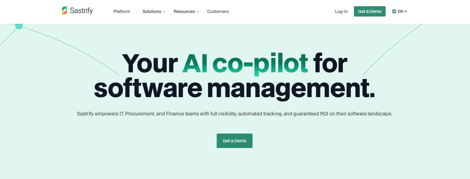 Sastrify SaaS Management Platform