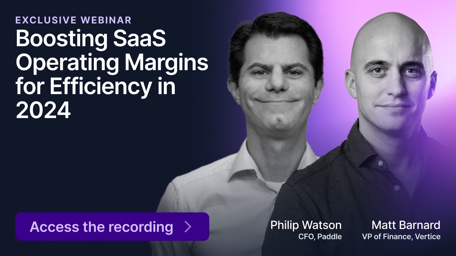 SaaS operating margins