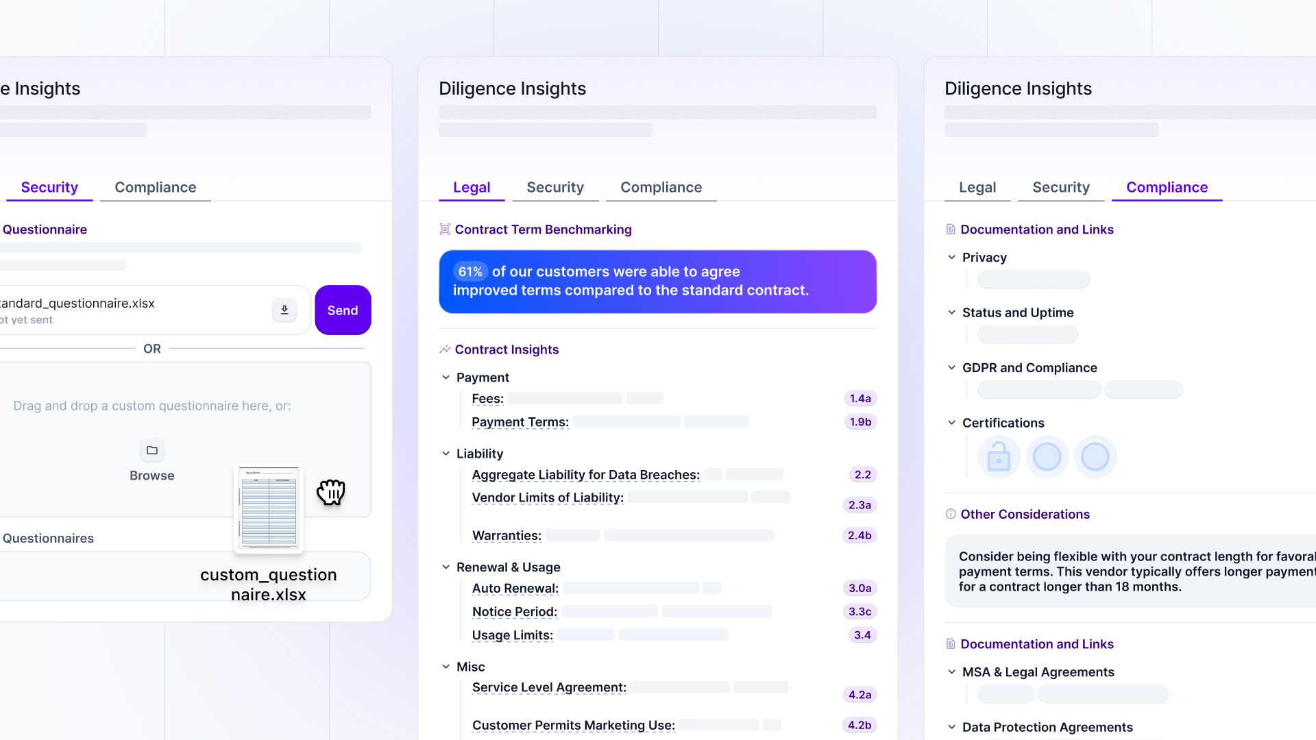 Product Update: Diligence Insights
