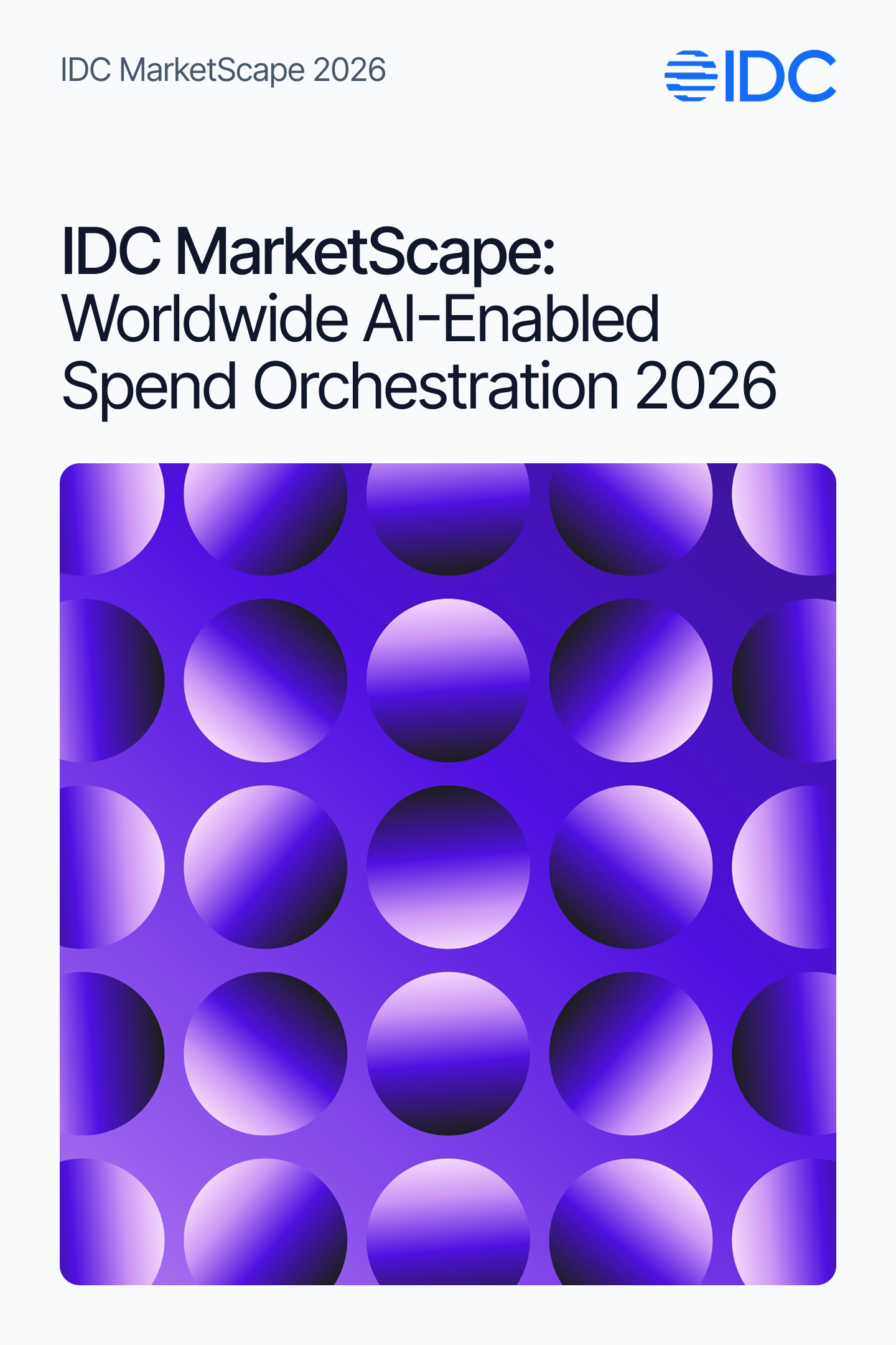 IDC MarketScape: Worldwide AI-Enabled Spend Orchestration 2026