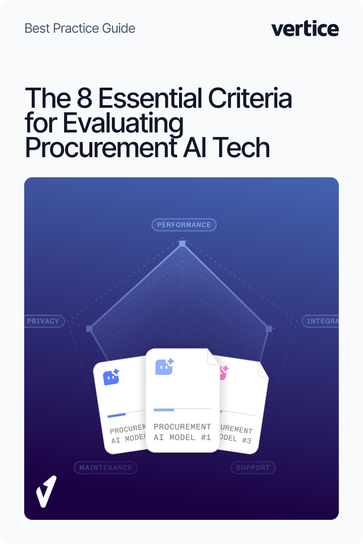 The 8 essential criteria for evaluating procurement AI