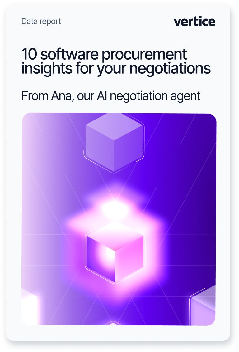 10 software procurement insights for your negotiations