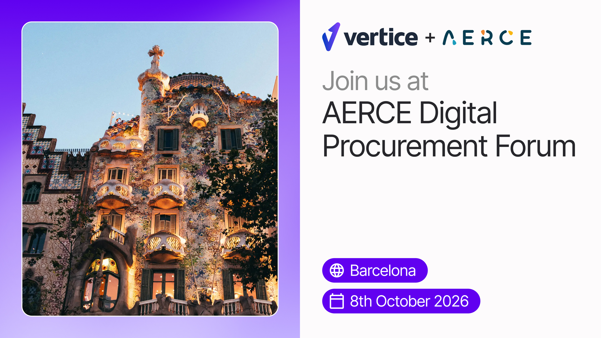 AERCE Digital Procurement Forum
