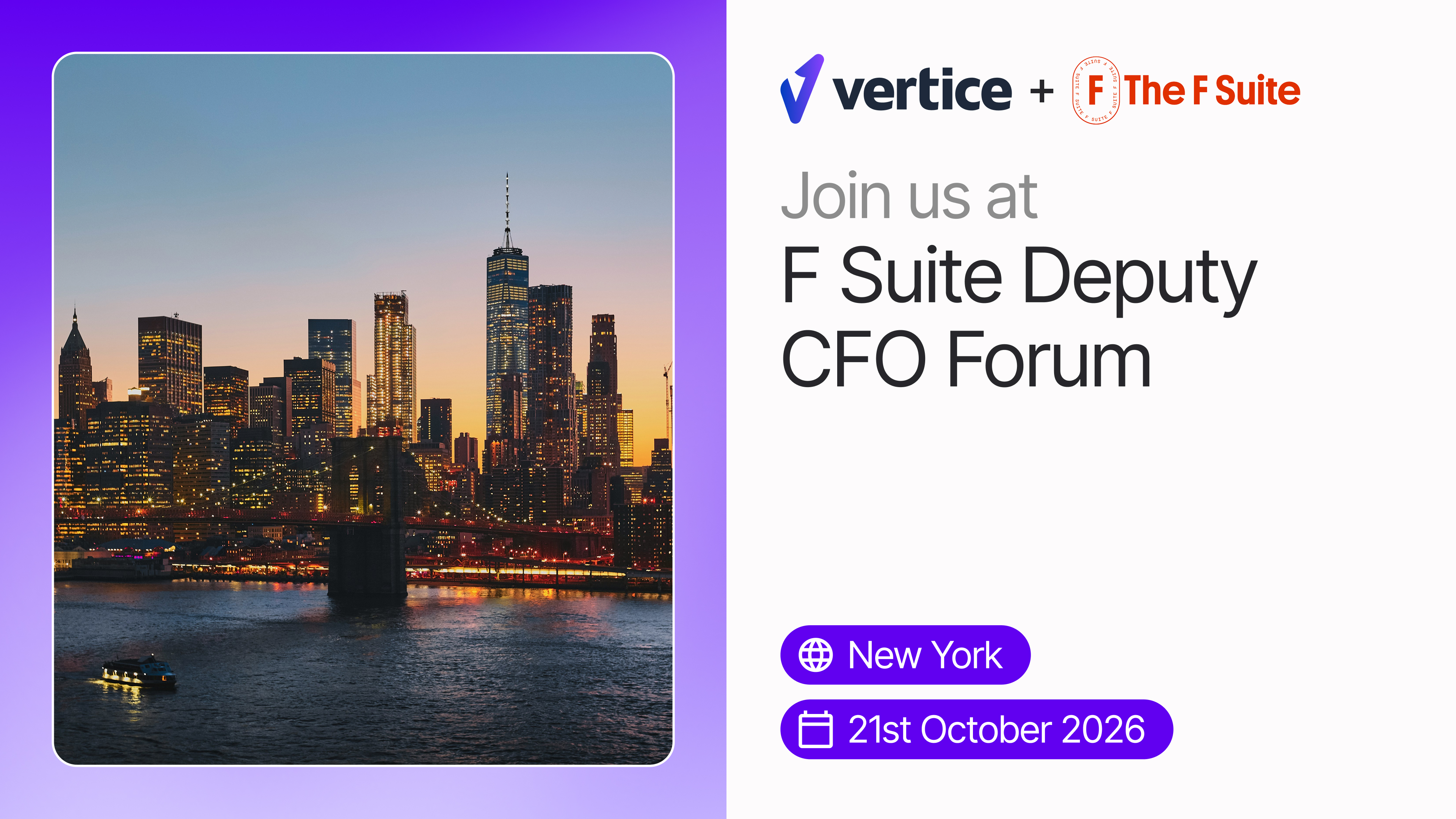 F Suite Deputy CFO Forum
