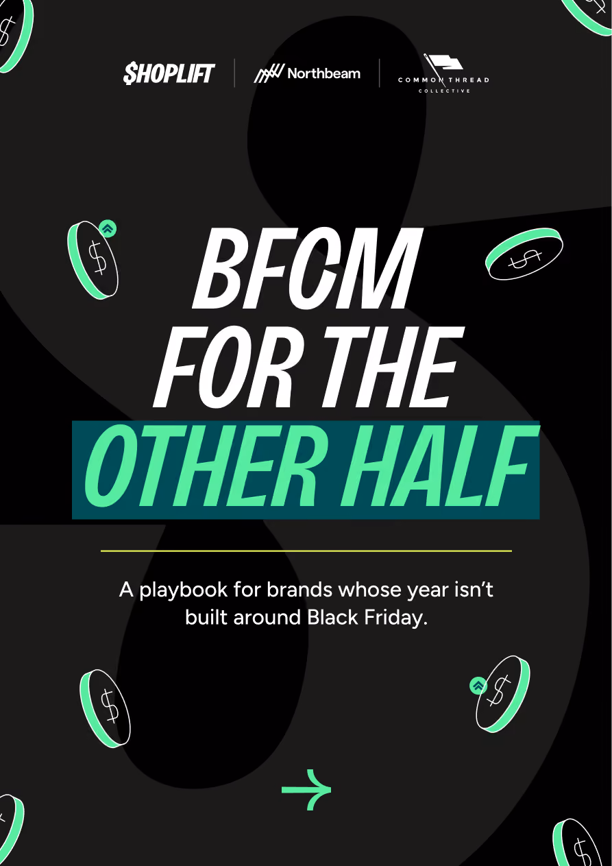 Cover of the BFCM for the Other Half playbook