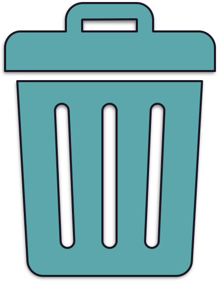 Bin graphic icon