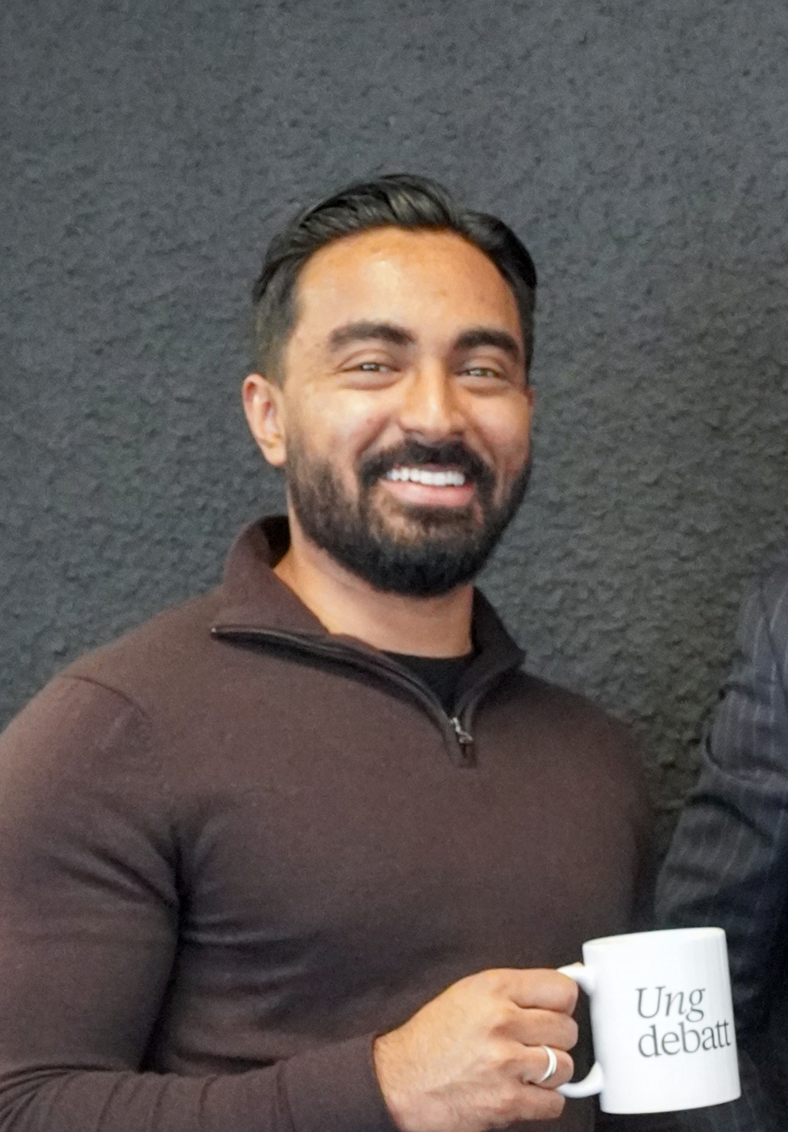 Daglig leder Luqman Wadood.