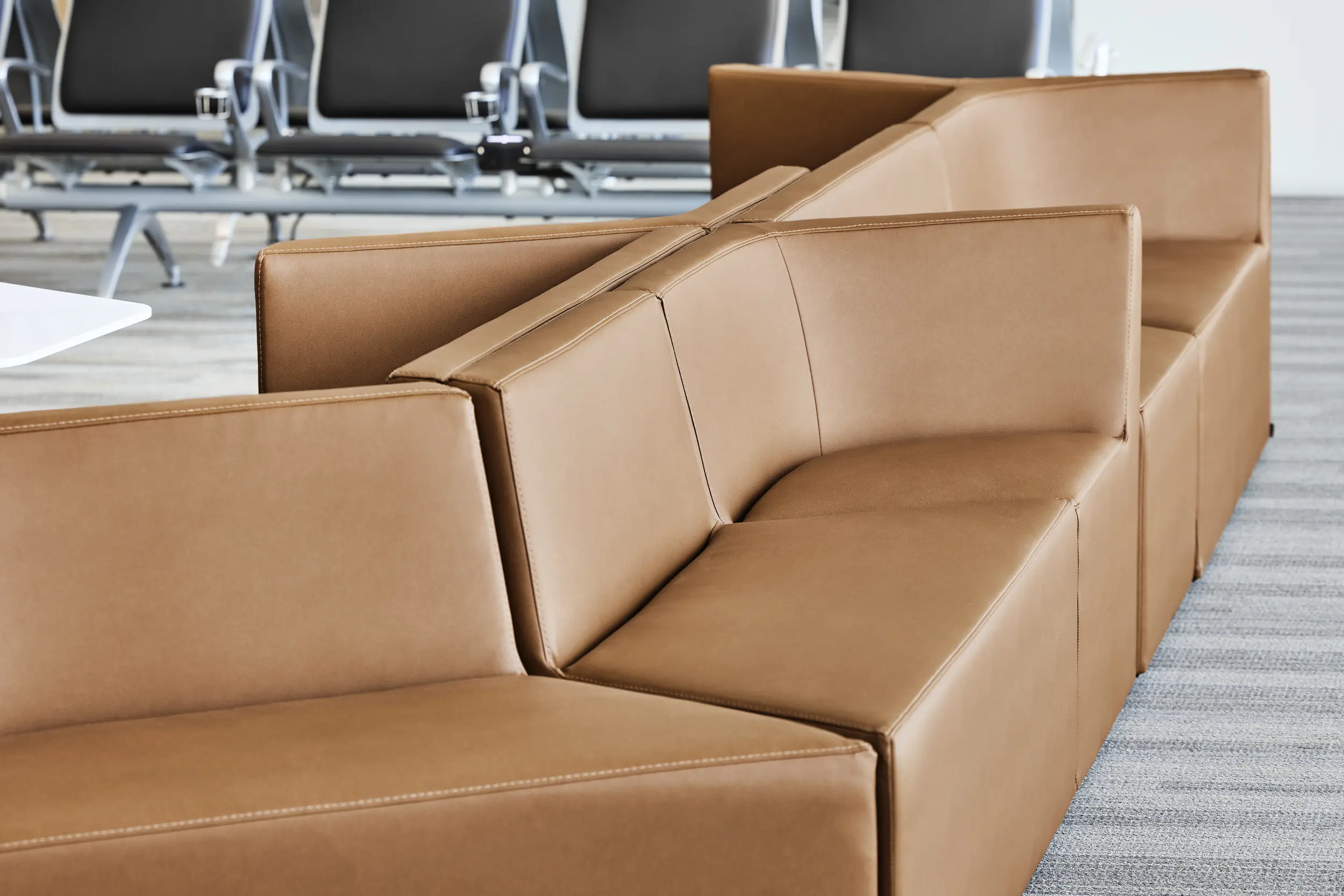 Prisma and Hext furniture at San Diego International Airport.