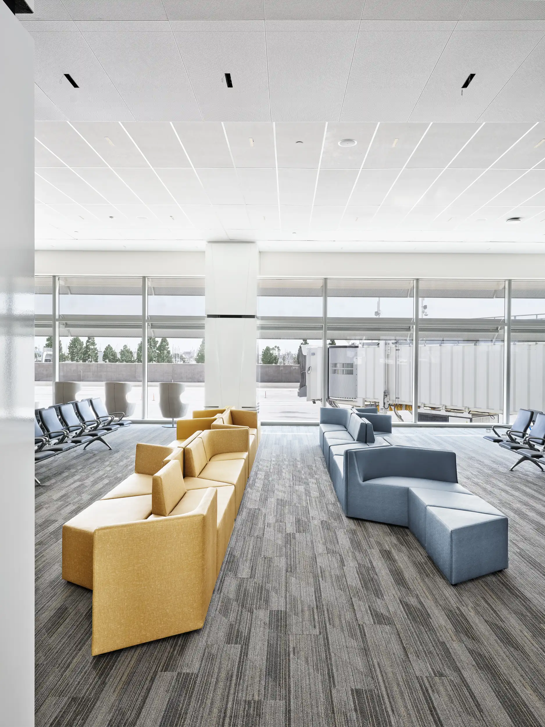 Prisma and Hext furniture at San Diego International Airport.