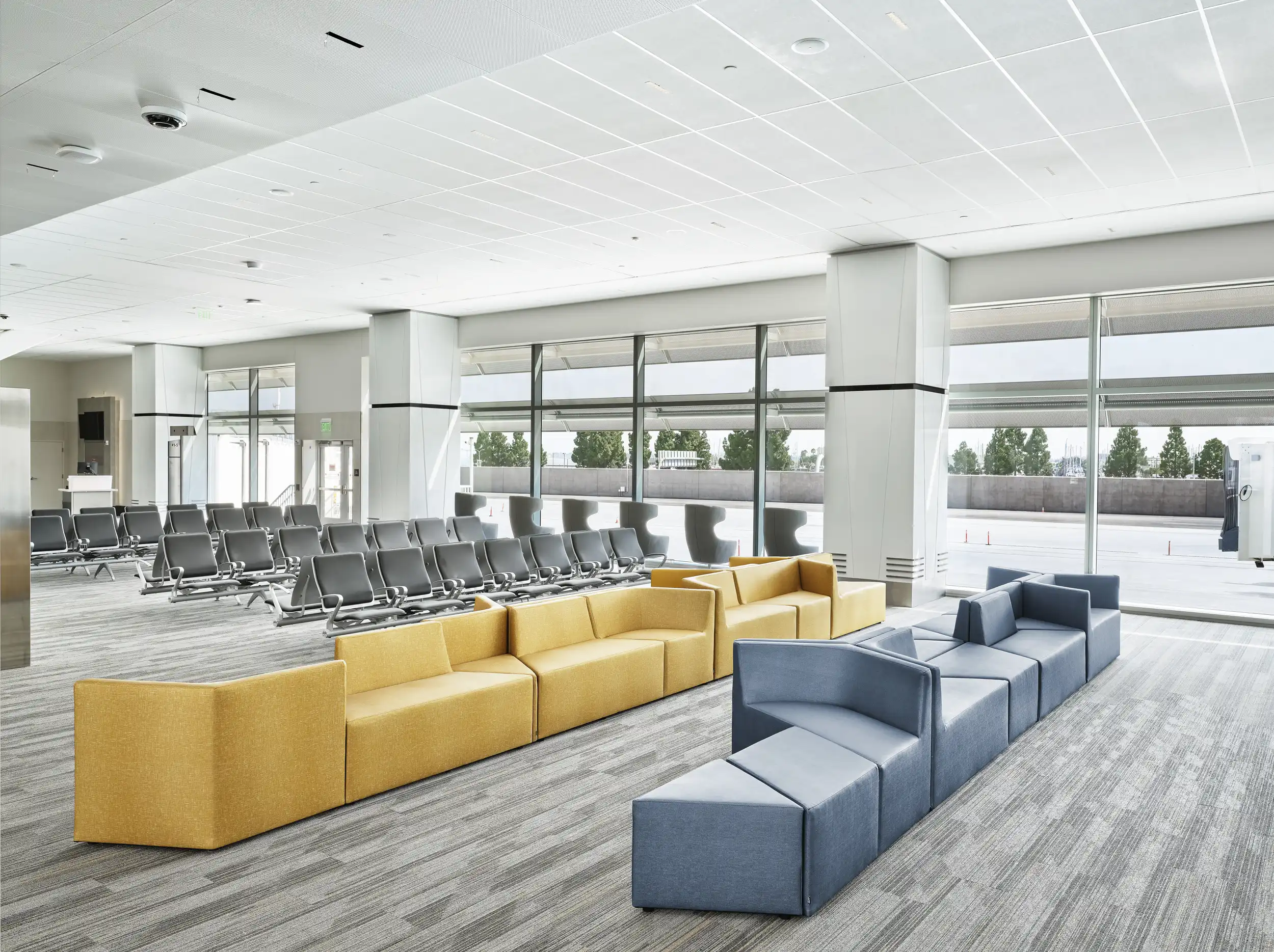 Prisma and Hext furniture at San Diego International Airport.