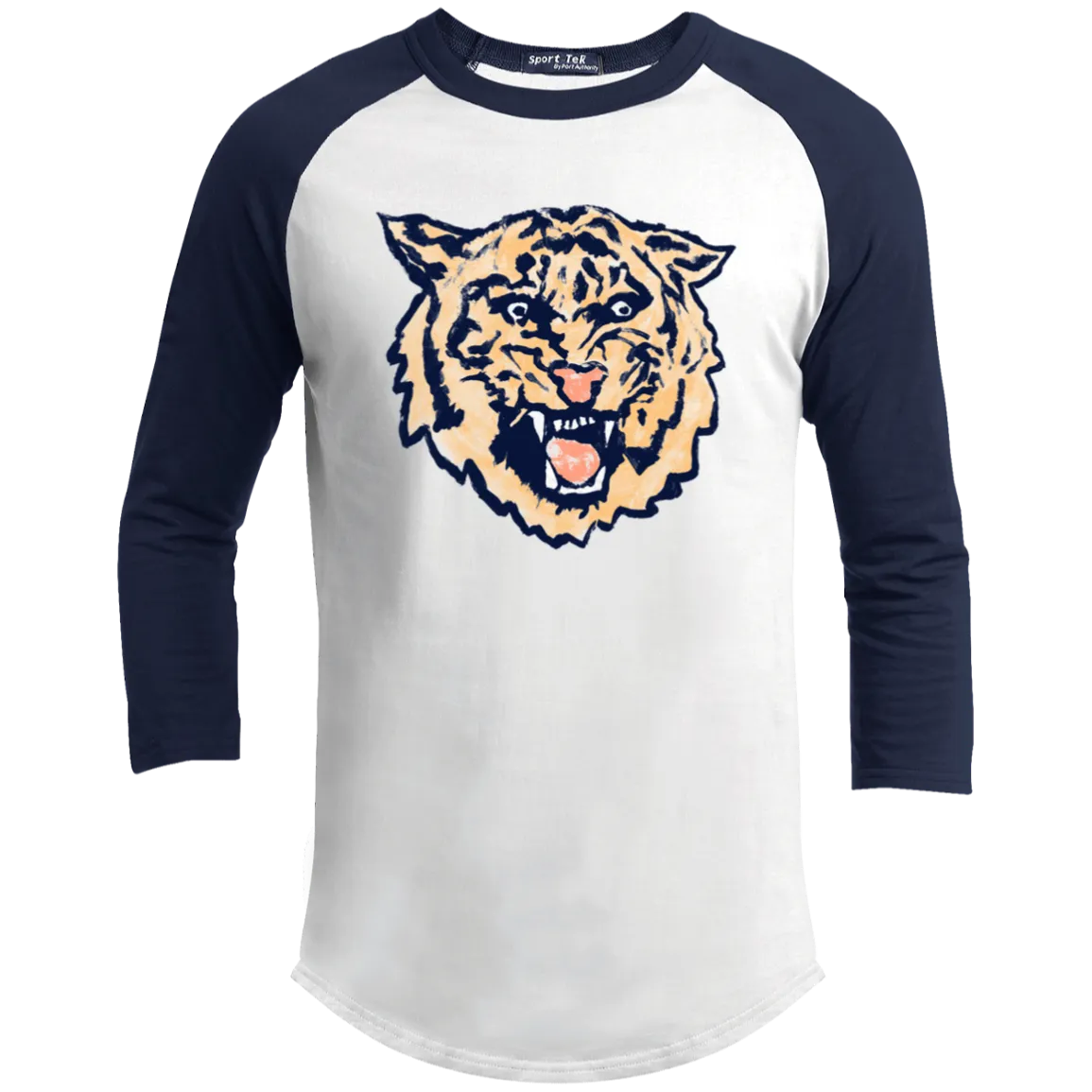 Tigercat - Orange Kids 3/4 Raglan Sleeve Shirt