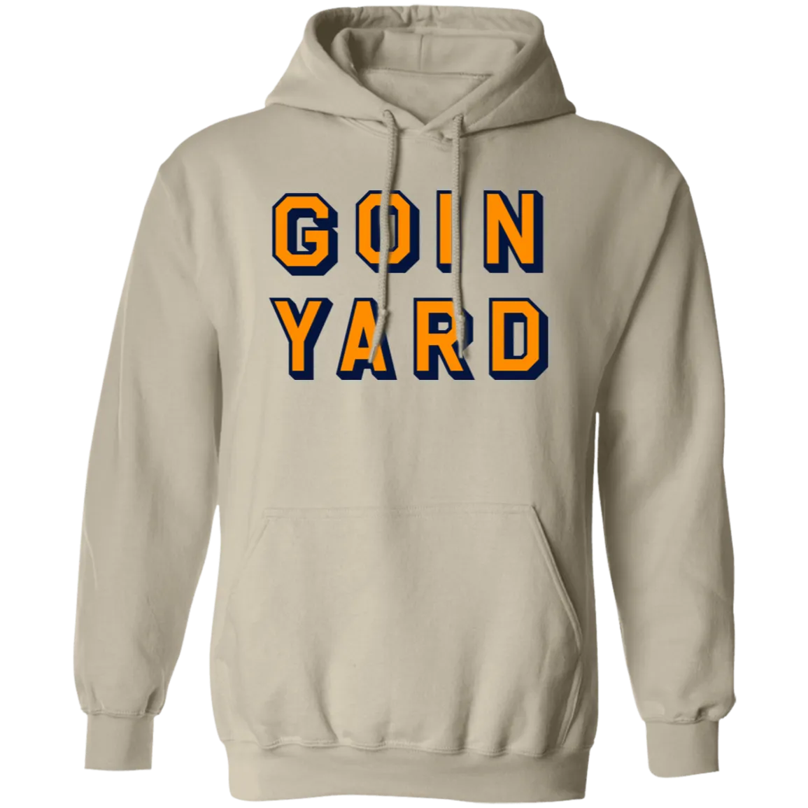 Goin Yard - Orange + Navy Unisex Classic Hoodie