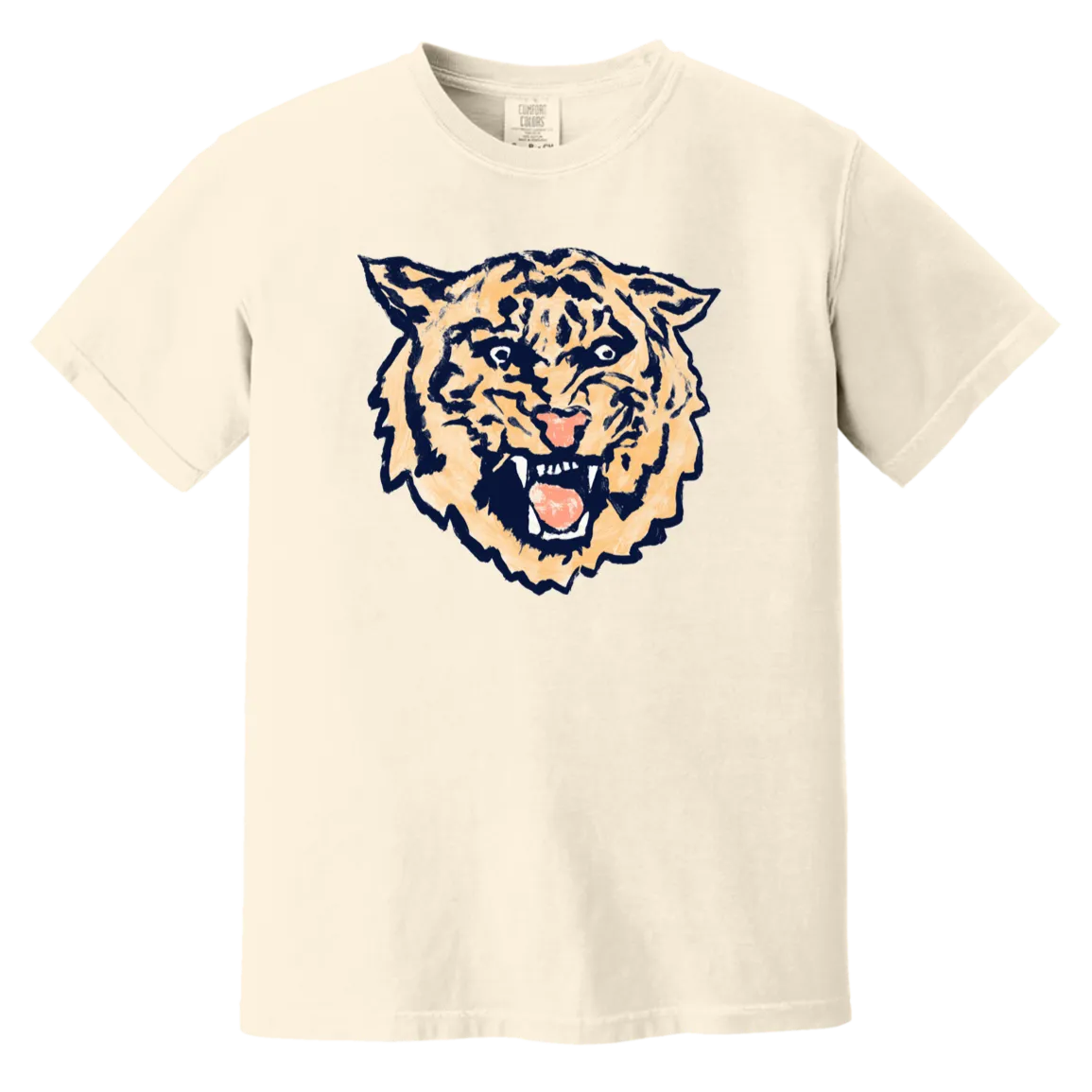 Tigercat - Orange Vintage Washed T-Shirt